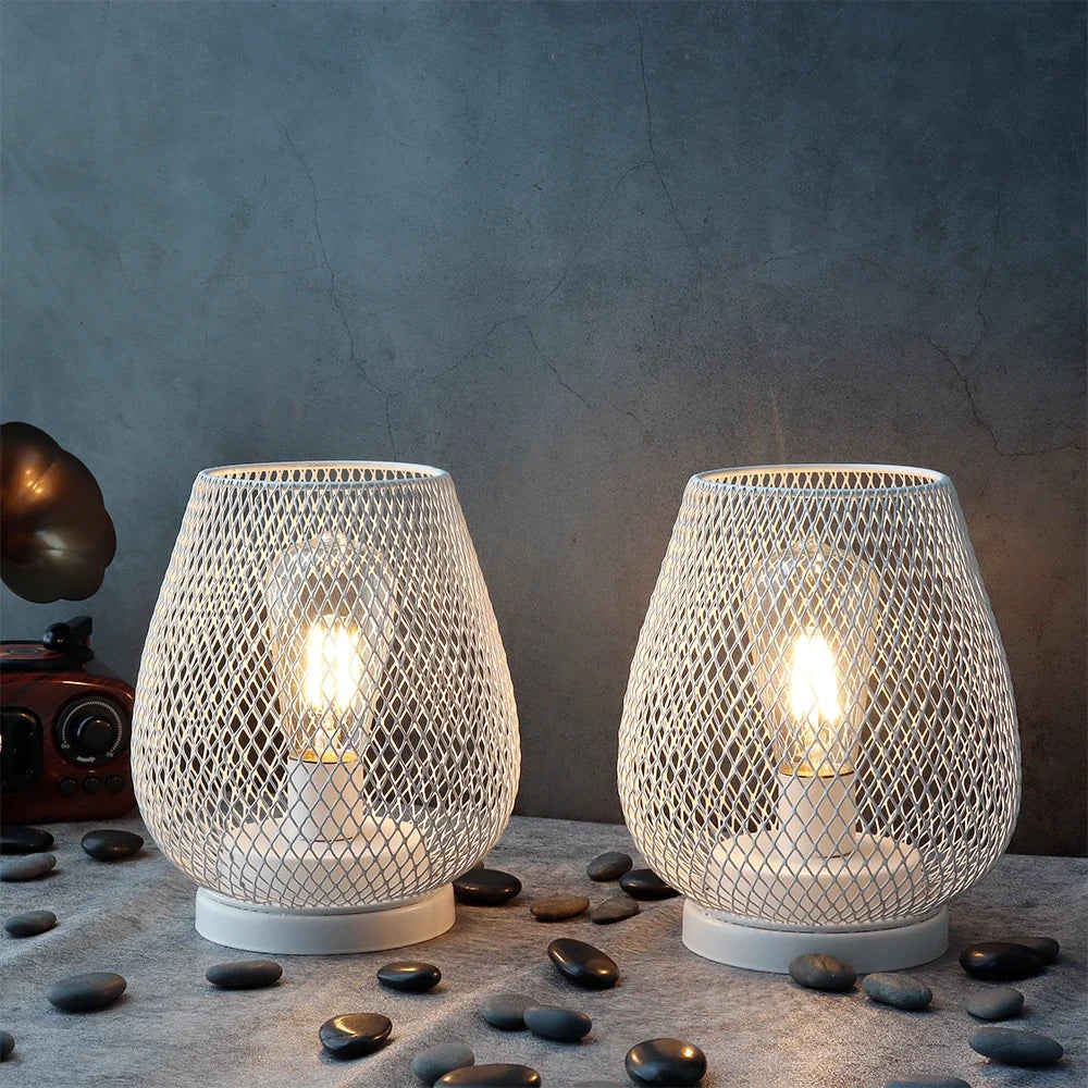 6.7" Tall Battery Powered Outdoor Table Lamp-6