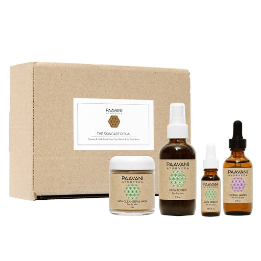 Vata Skincare Ritual | Ayurvedic Set for Dry & Delicate Skin-1