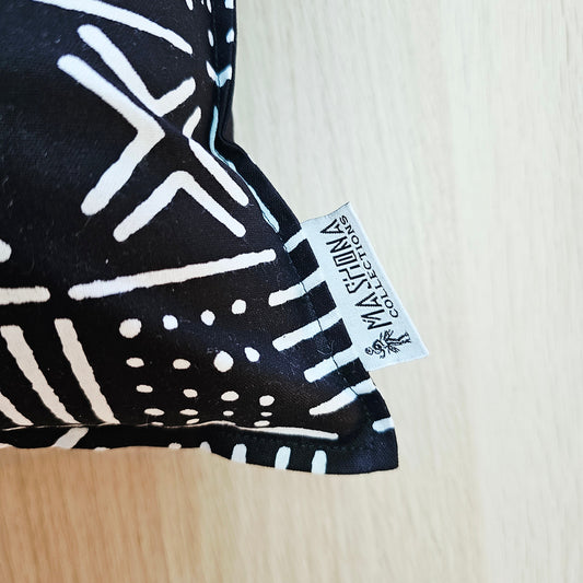 Set of 2 | 4 Cushion Covers |40x40cm | 100% Cotton Wax Ankara Fabric-1