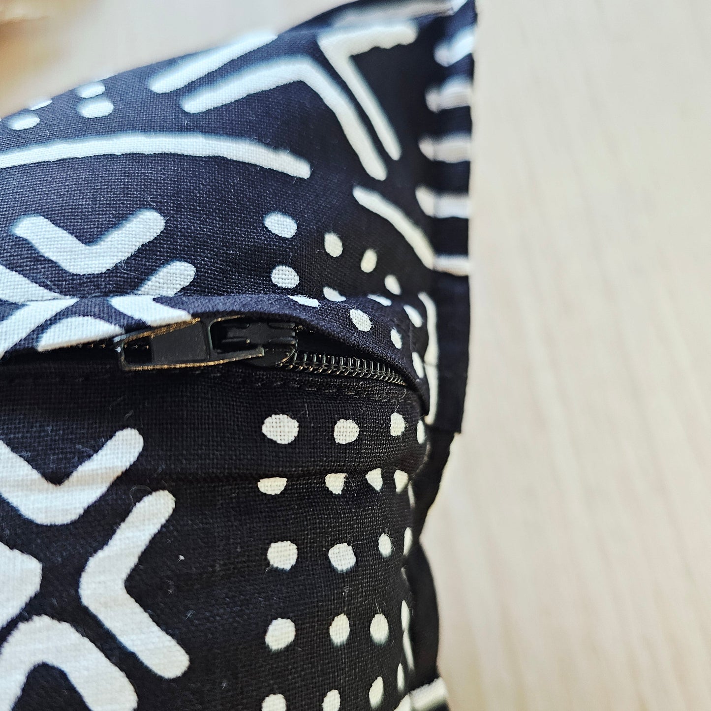 Set of 2 | 4 Cushion Covers |40x40cm | 100% Cotton Wax Ankara Fabric-4