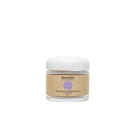 Tridoshic Cleanser & Mask | Ayurvedic Cleansing Grains for Balanced, Radiant Skin-1