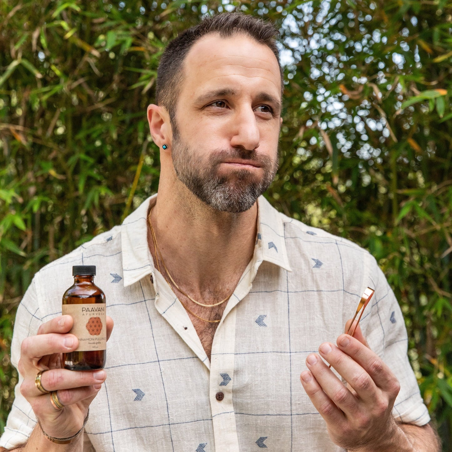 Cinnamon Oral Care Ritual | Ayurvedic Oil Pulling & Tongue Cleaning-3
