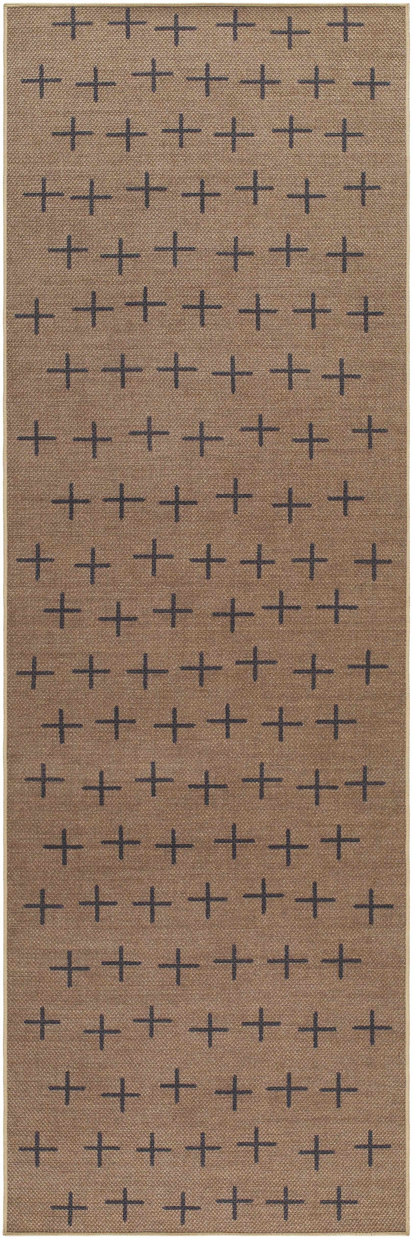 Haimi Black Washable Jutely Rug - Clearance-4