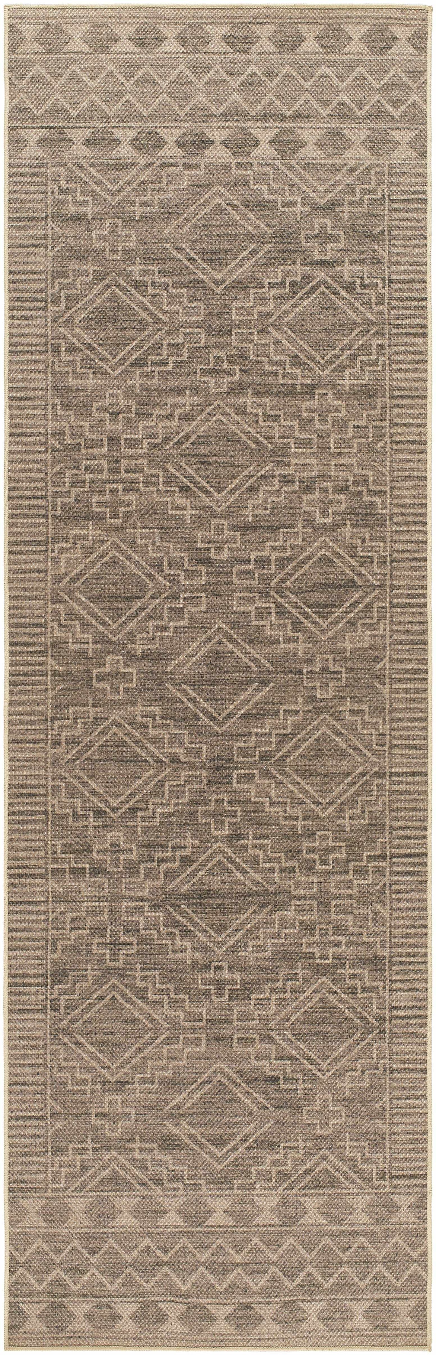 Halle Tan Washable Area Rug - Clearance-5