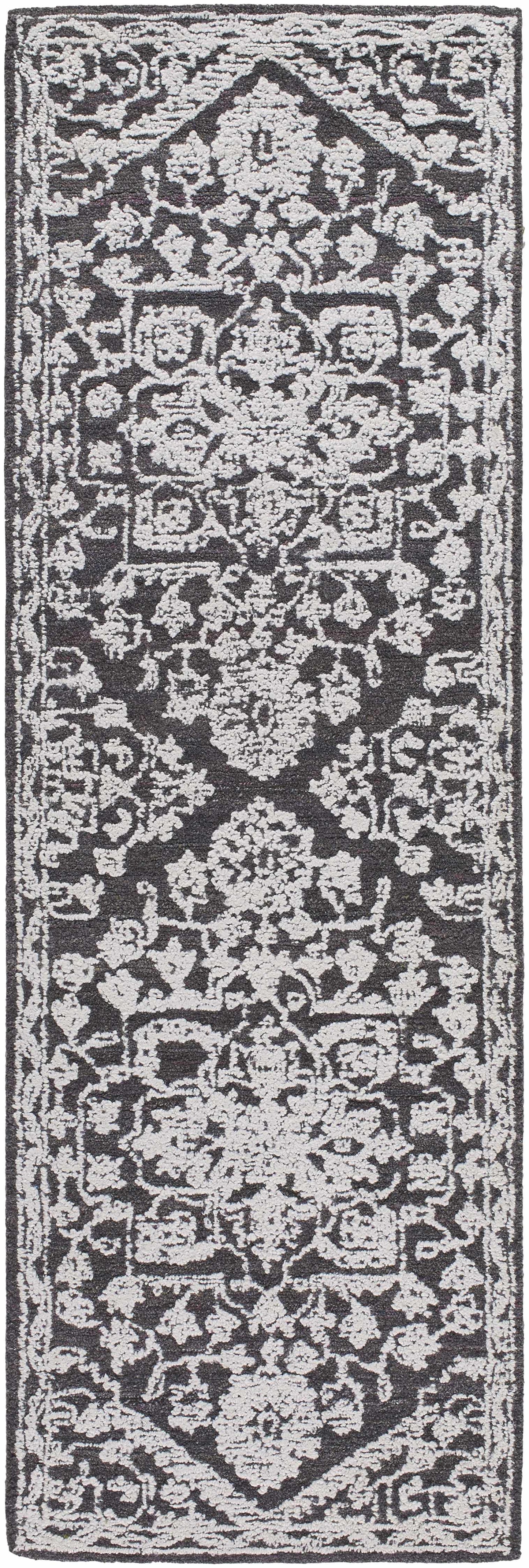 Black Derya Area Rug - Clearance-5