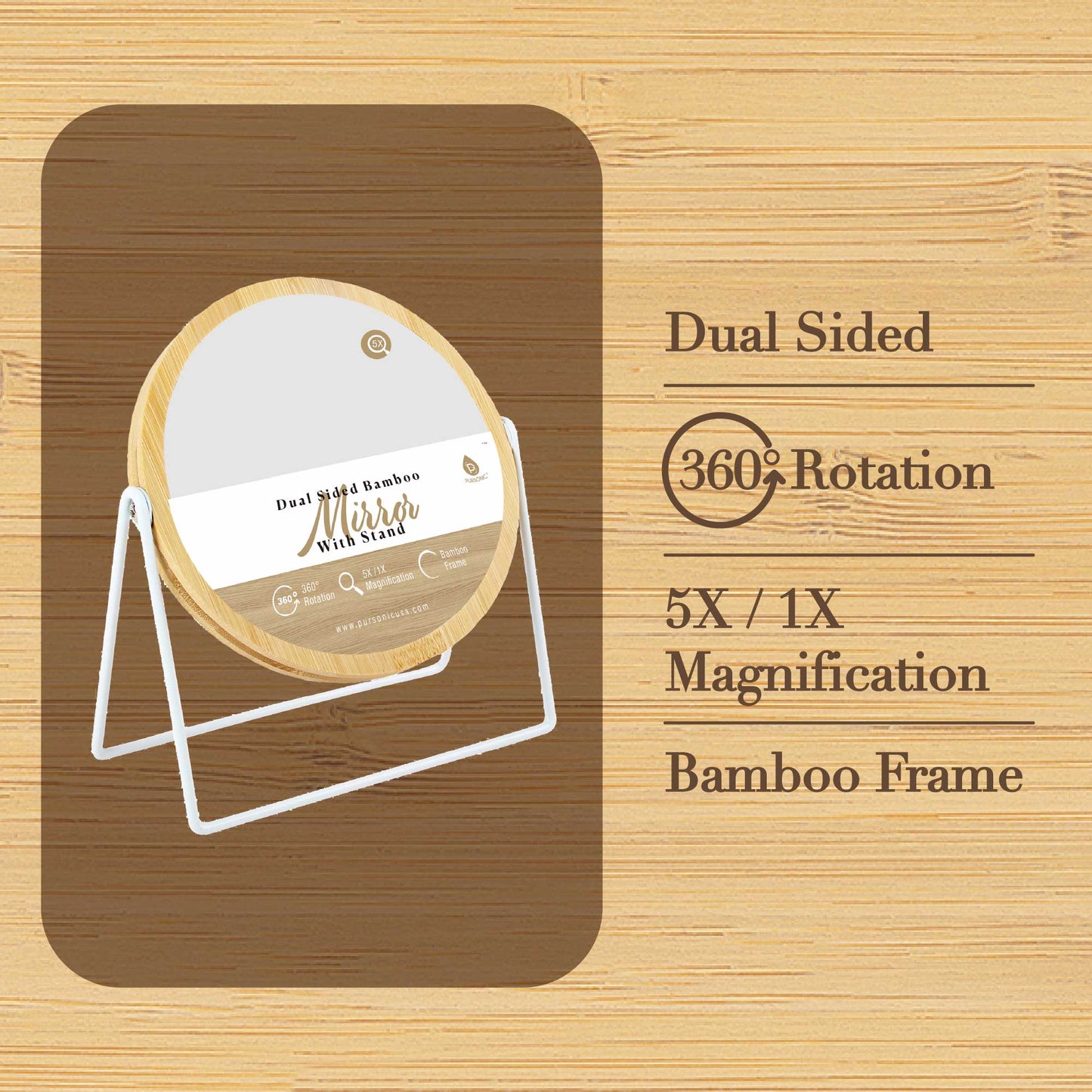 Dual-Side Mirror with Seamless 360° Rotation-3