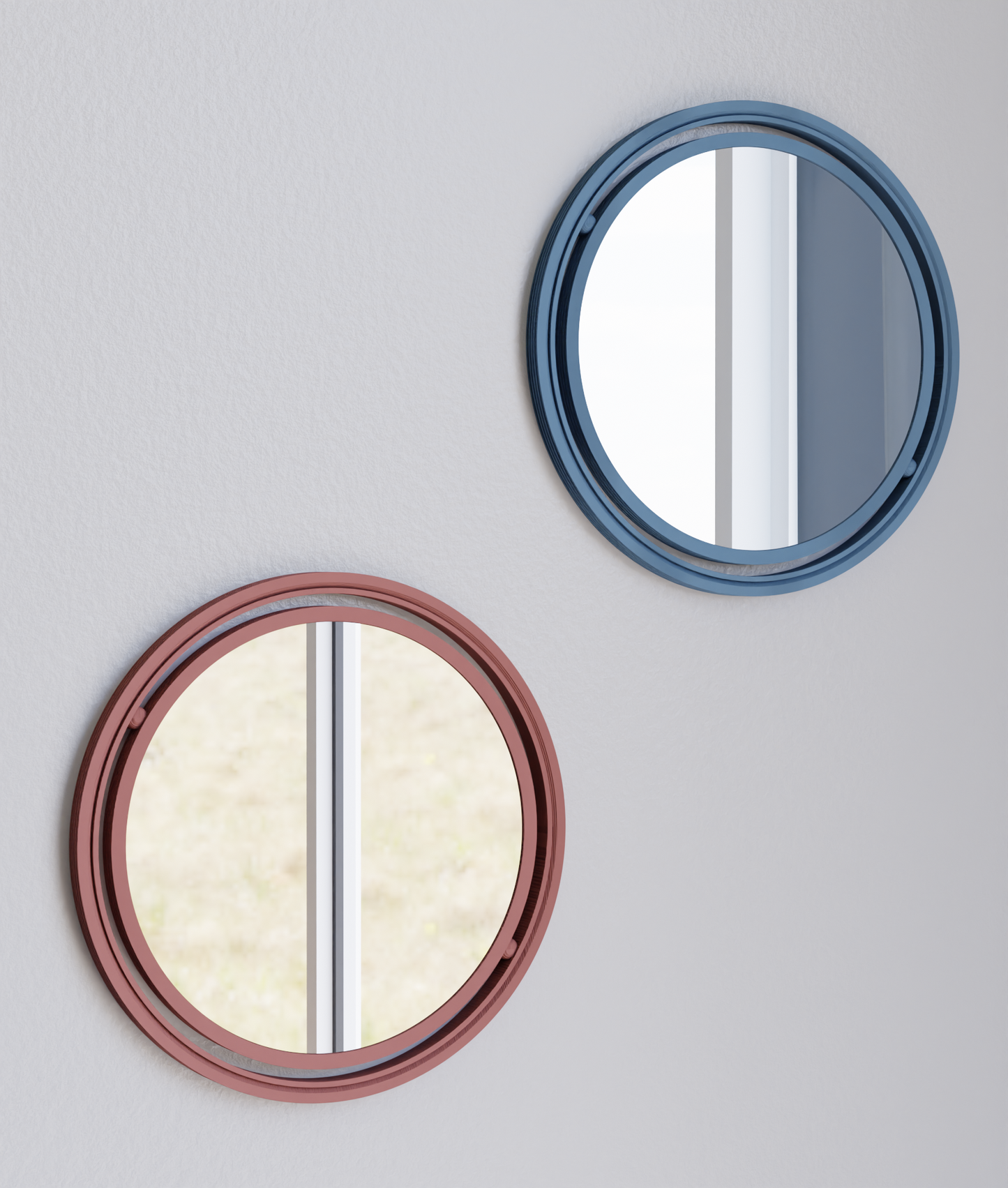 SET OF 3 GLOBE Mirror-8