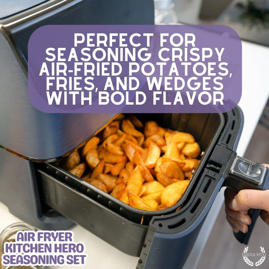 Air Fryer Kitchen Hero Seasoning Set - Artisanal Spice Blends Six Pack-1