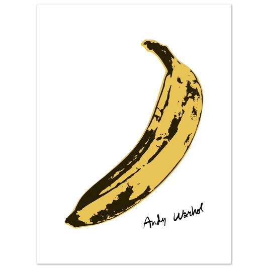 Andy Warhol's Banana, 1967 pop art poster-10