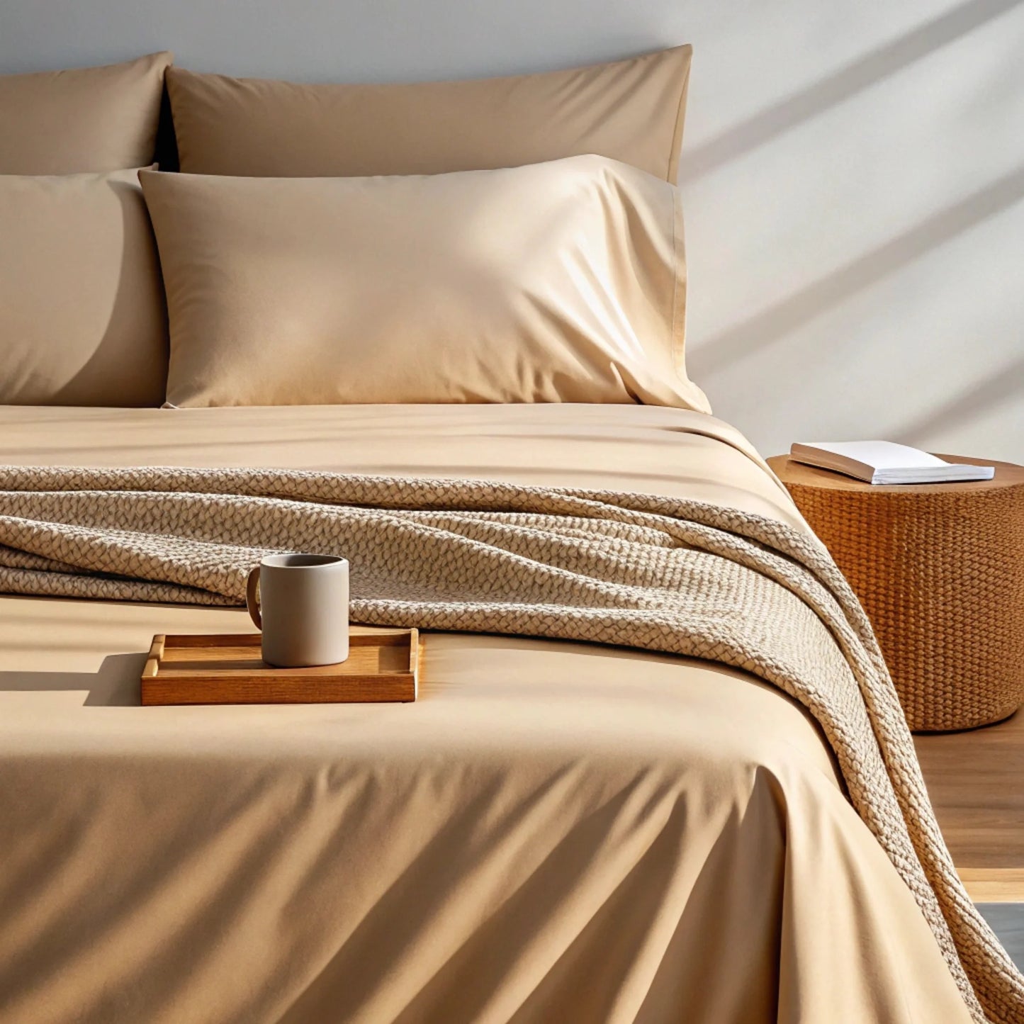 Bamboo Bed Sheet Set – Copper-Infused (3 to 4-Piece Set)