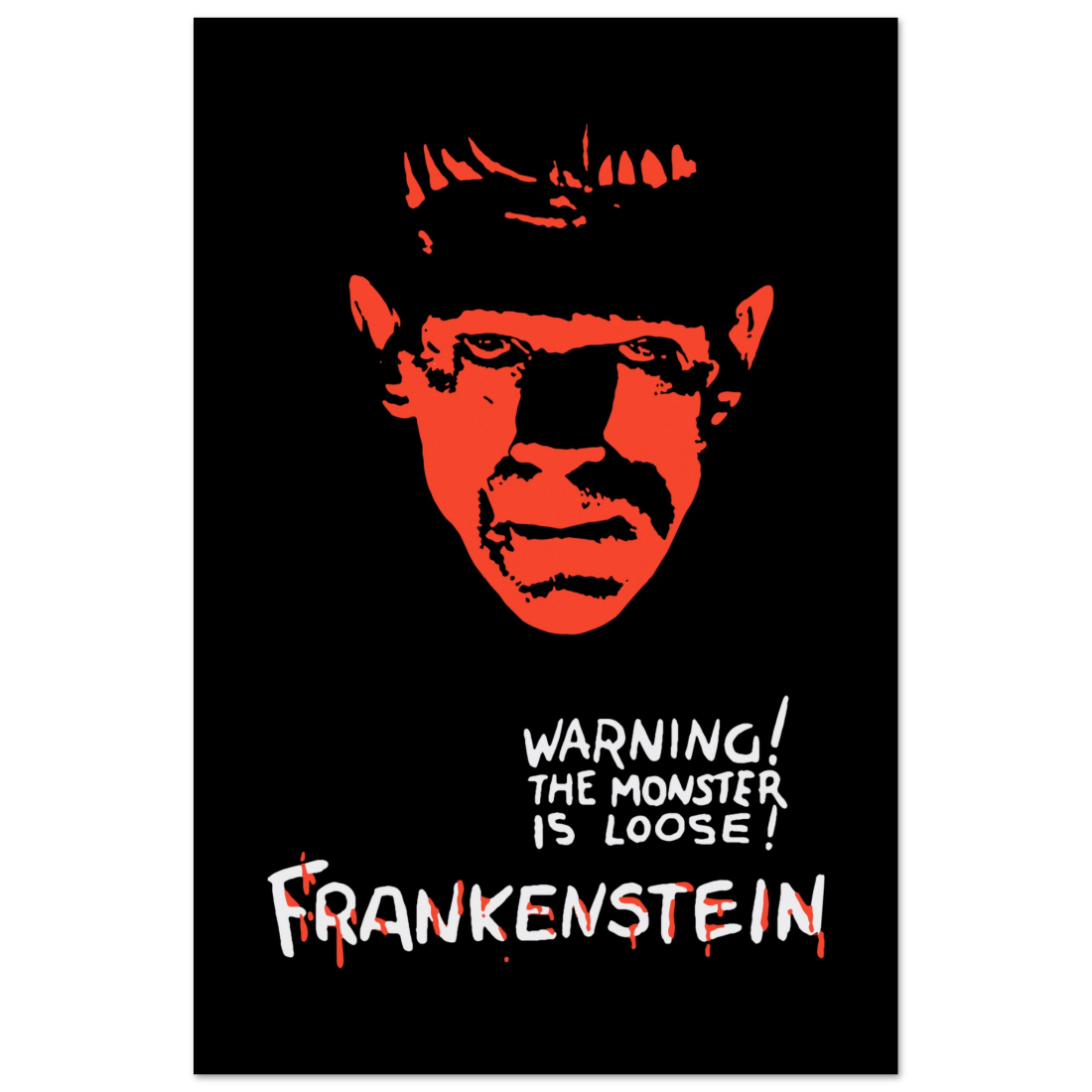 Frankenstein 30s Sci-Fi Horror movie poster-9