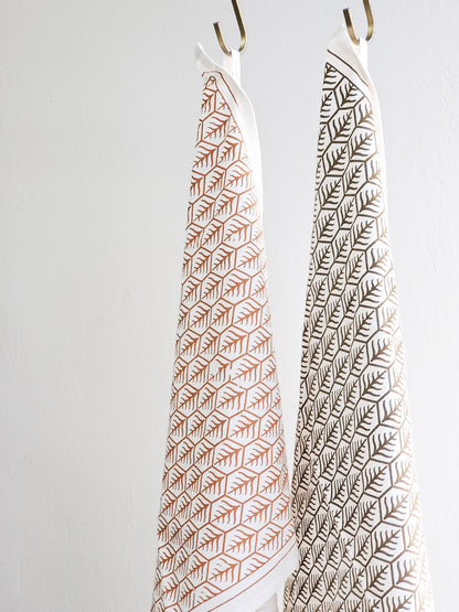 Hand Screen Printed Tea Towel-3