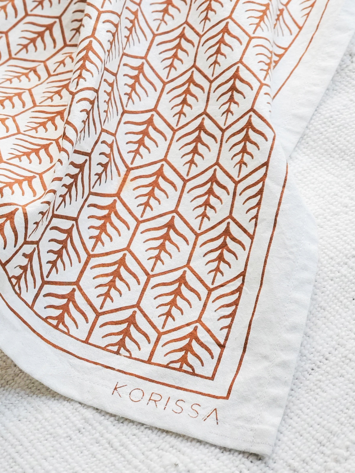 Hand Screen Printed Tea Towel-4