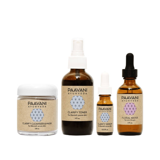 Clarify Skincare Ritual | Ayurvedic Set for Blemish-Prone & Oily Skin-0