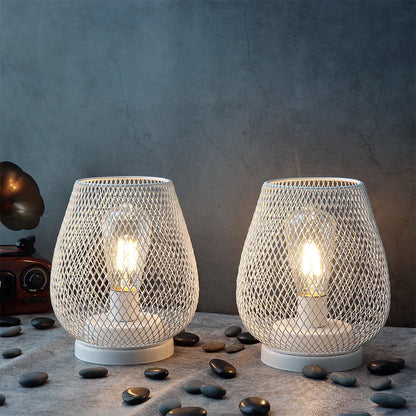 6.7" Tall Battery Powered Outdoor Table Lamp-6