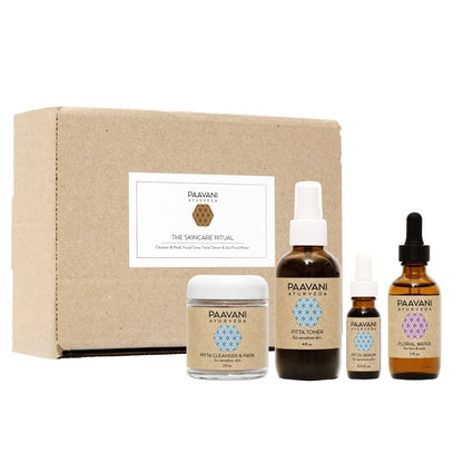 Pitta Skincare Ritual | Ayurvedic Set for Sensitive & Reactive Skin-1