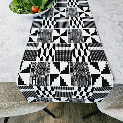 Table Runner 160x35cm | 180x35 | 200x35cm | 100% Cotton African Print Fabric-0