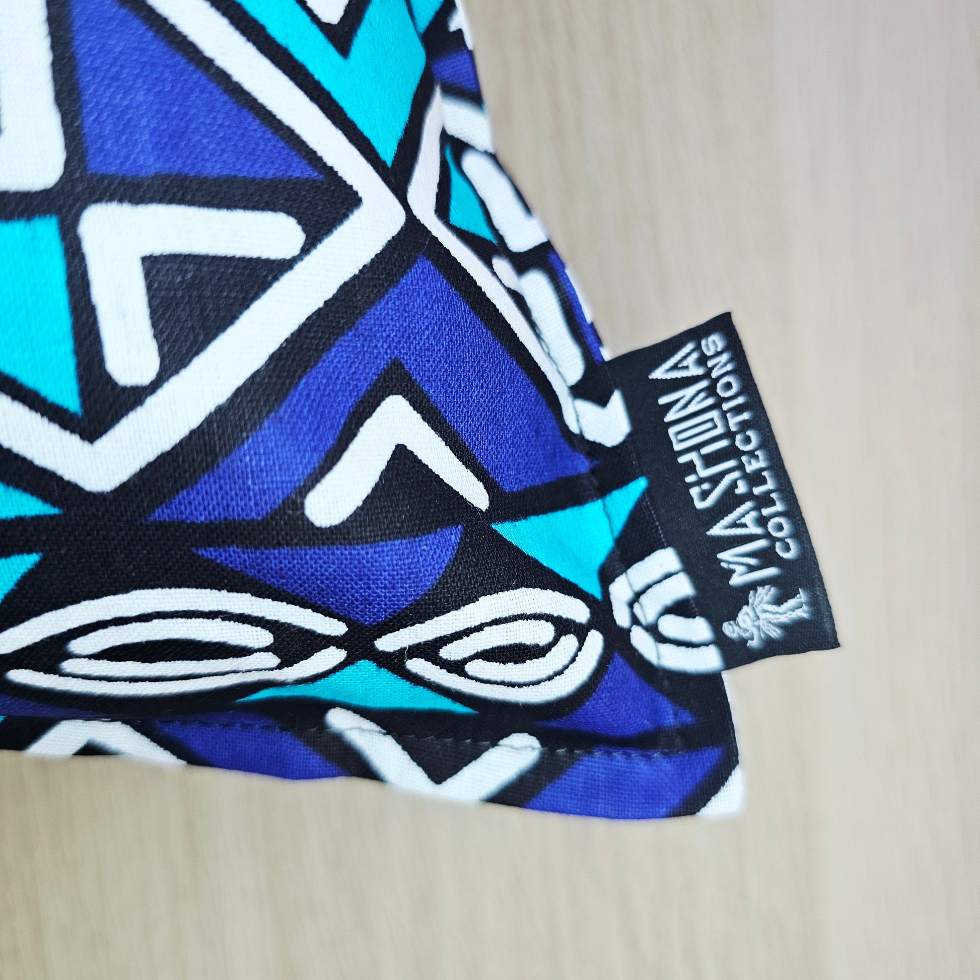Set of 2 | 4 Cushion Covers |40x40cm | 100% Cotton Wax Ankara Fabric-1