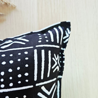 Set of 2 | 4 Cushion Covers |40x40cm | 100% Cotton Wax Ankara Fabric-2