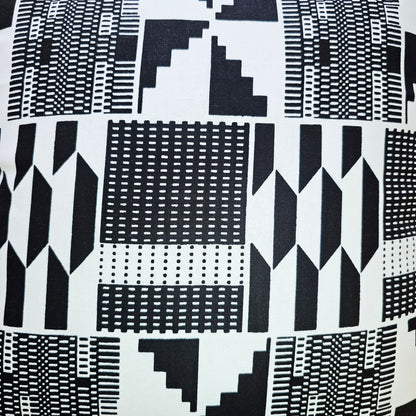 Set of 2 | 4 Cushion Covers |40x40cm | 100% Cotton Wax Ankara Fabric-4