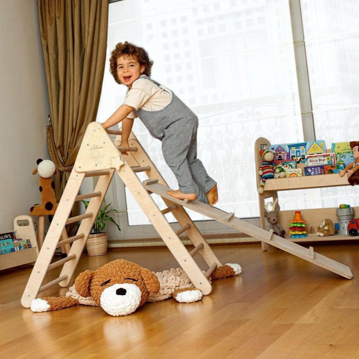 Montessori Triangle Climber Set / 3 size-4