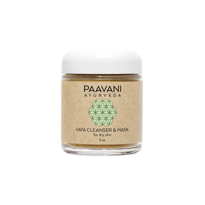 Vata Cleanser & Mask | Ayurvedic Cleansing Grains for Dry, Delicate Skin-0