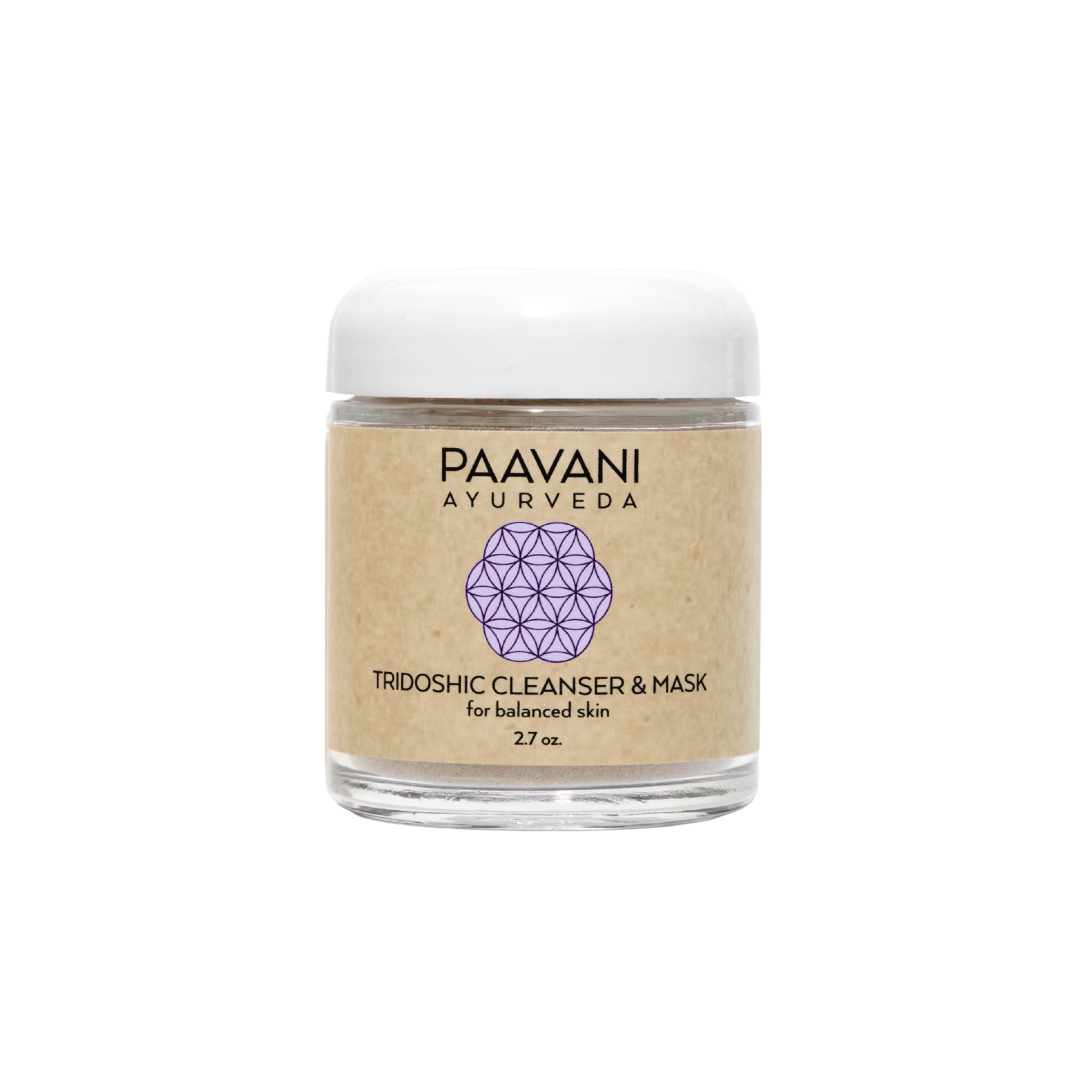 Tridoshic Cleanser & Mask | Ayurvedic Cleansing Grains for Balanced, Radiant Skin-0