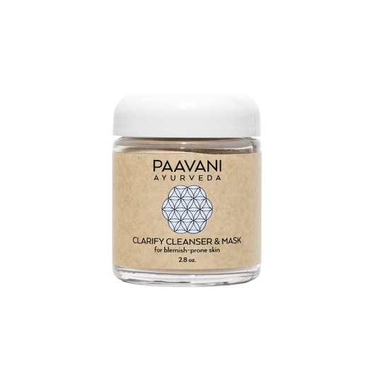 Clarify Cleanser & Mask  | Ayurvedic Cleansing Grains for Blemish-Prone Skin-0
