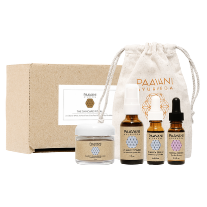 Clarify Skincare Ritual | Travel Size Ayurvedic Skincare Set for Acne & Oily Skin-1