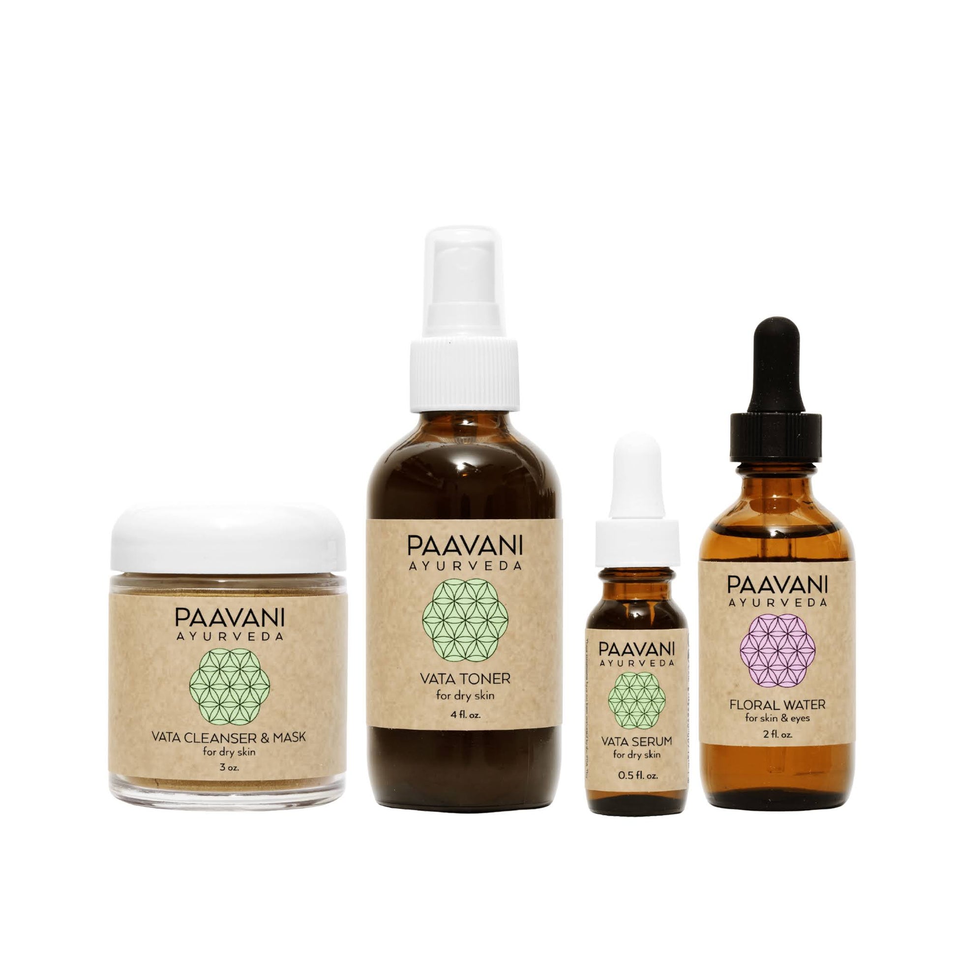 Vata Skincare Ritual | Ayurvedic Set for Dry & Delicate Skin-0