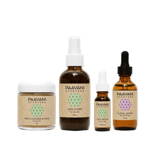 Vata Skincare Ritual | Ayurvedic Set for Dry & Delicate Skin-0