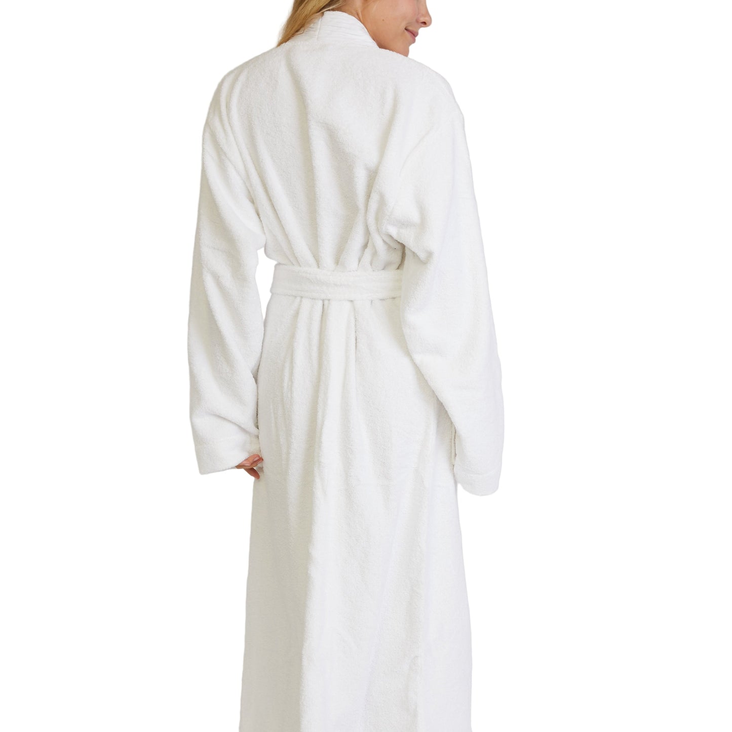 Turkish Cotton Bathrobe – Pleated