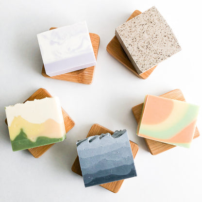 Natural Handmade Vegan Bar Soap - Zero Waste Biodegradable Body & Hand Soap - Sustainable Bathroom | Beauty-0
