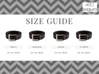 Slim Recycled Tyre Vegan Biker Belt-3