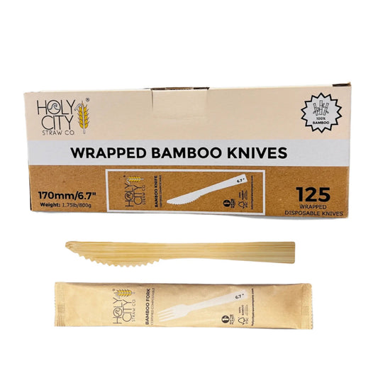 6.7" Wrapped Bamboo Knives-0