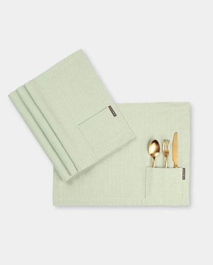 Cotton Cloth Placemats, Set of 4-13
