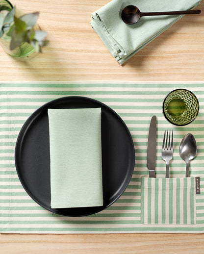 Cotton Cloth Placemats, Set of 4-0