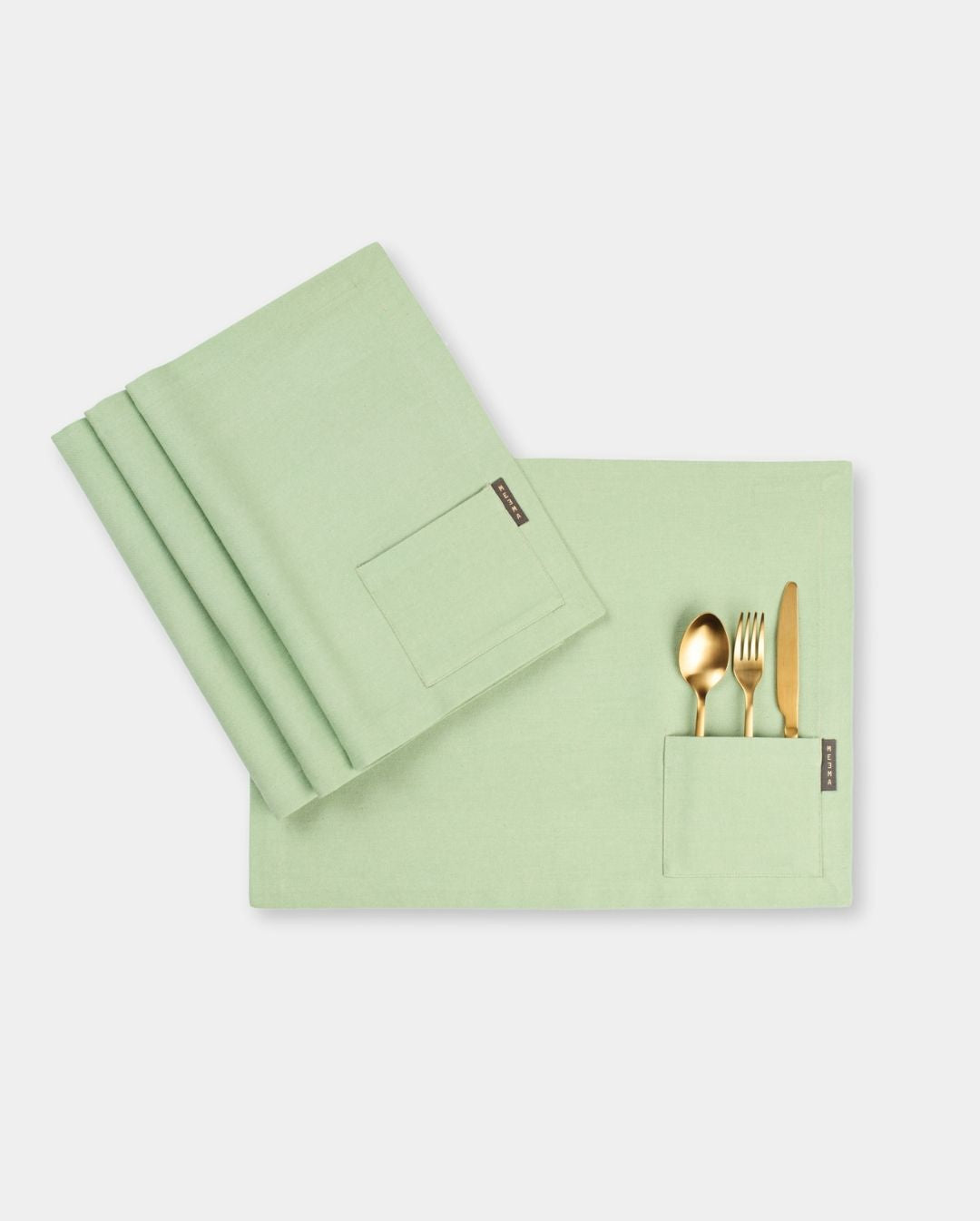 Cotton Cloth Placemats, Set of 4-7