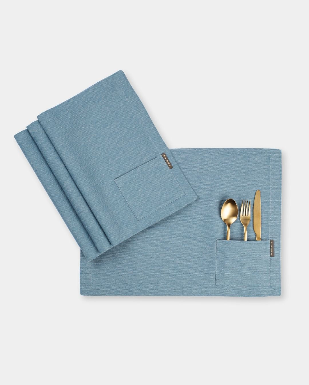 Cotton Cloth Placemats, Set of 4-5