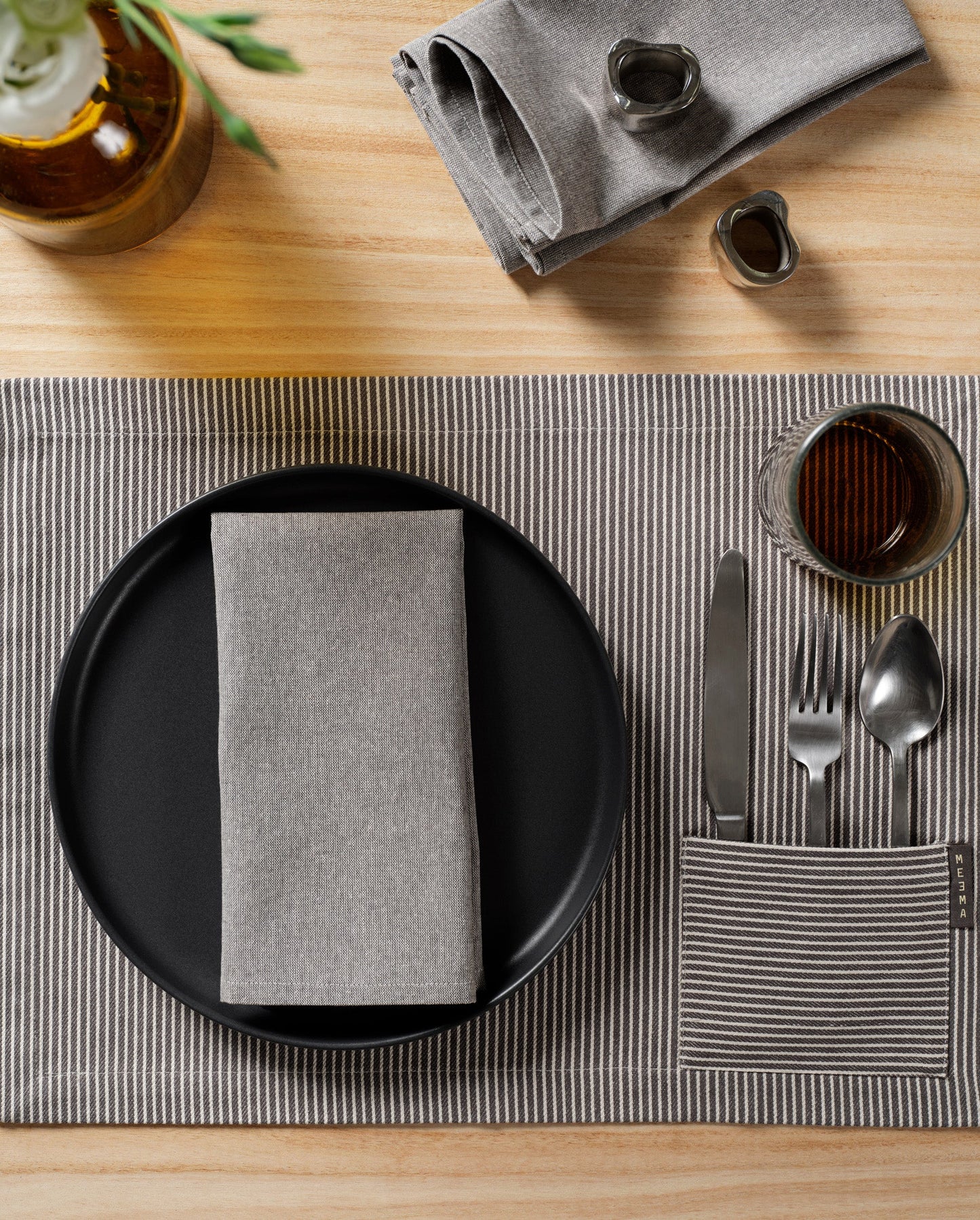 Cotton Cloth Placemats, Set of 4-2