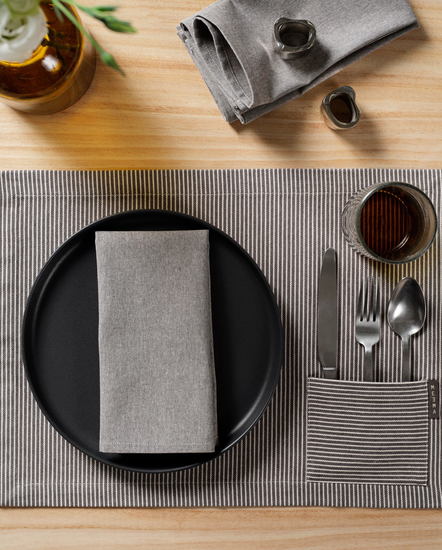 Cotton Cloth Placemats, Set of 4-2