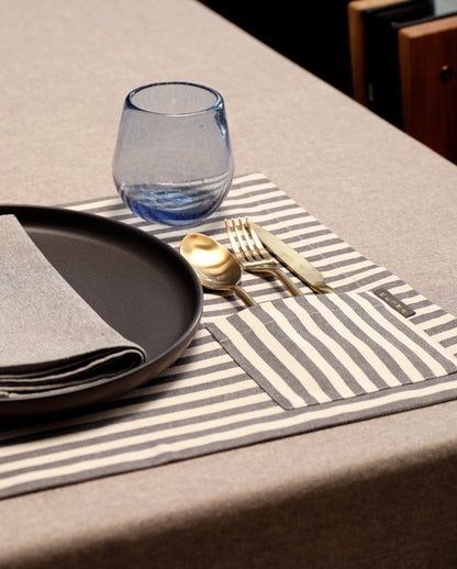 Cotton Cloth Placemats, Set of 4-4