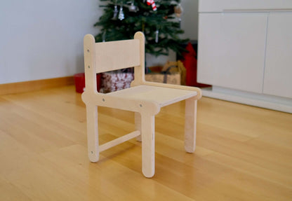 Montessori Climbing Triangle with Table and Chair-5
