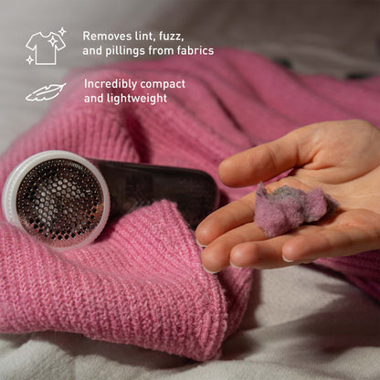 Home & Travel Essentials: 2-in-1 Mini Vacuum, Lint Remover & Portable Iron-3