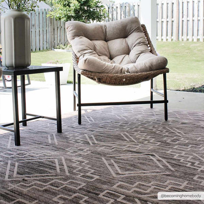 Halle Tan Washable Area Rug - Clearance-2