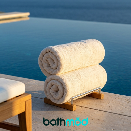 Luxury Organic Bath Sheets (Two Pack) - GOTS Certified, Soft, Eco-Friendly-1