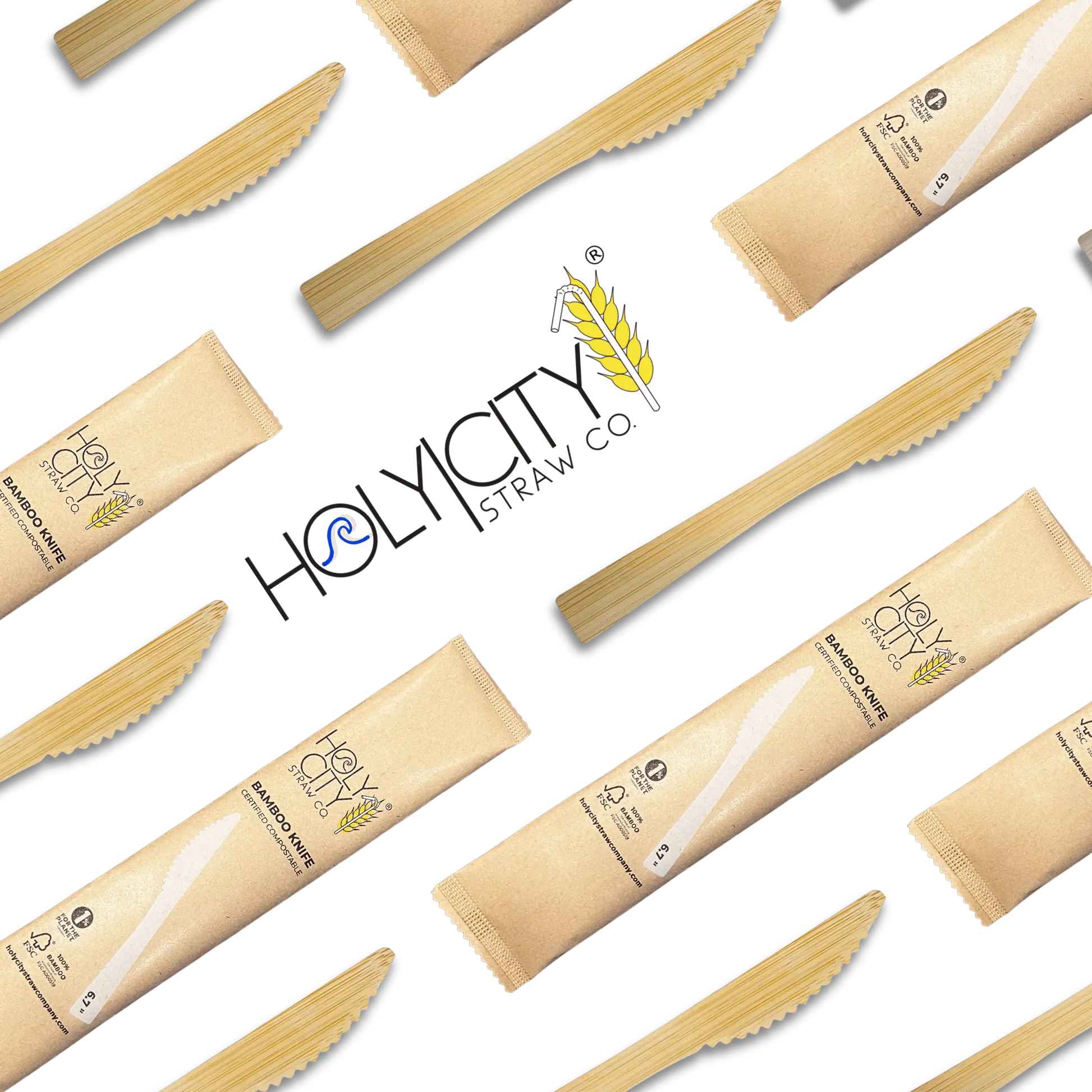 6.7" Wrapped Bamboo Knives-3