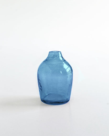 Haley Handblown Hammered Bud Vase-7