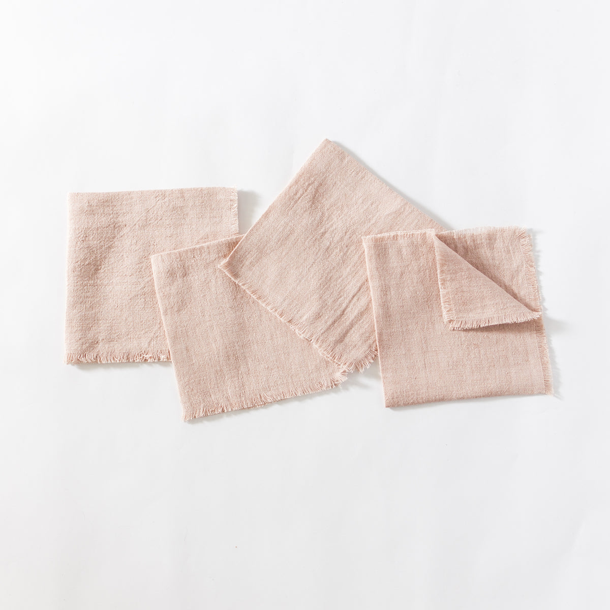 Stone Washed Linen Cocktail Napkin-3