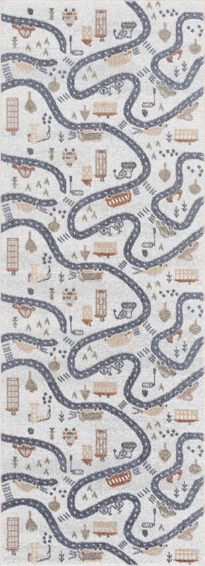Mave Roads Washable Rug for Kids-5